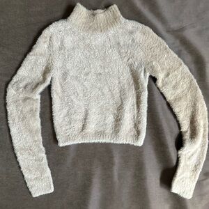 Cozy Tan Hollister Turtleneck Sweater